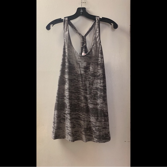 🌟 Pretty Young Thing Burnout Knotted Racerback Tank - Picture 2 of 5
